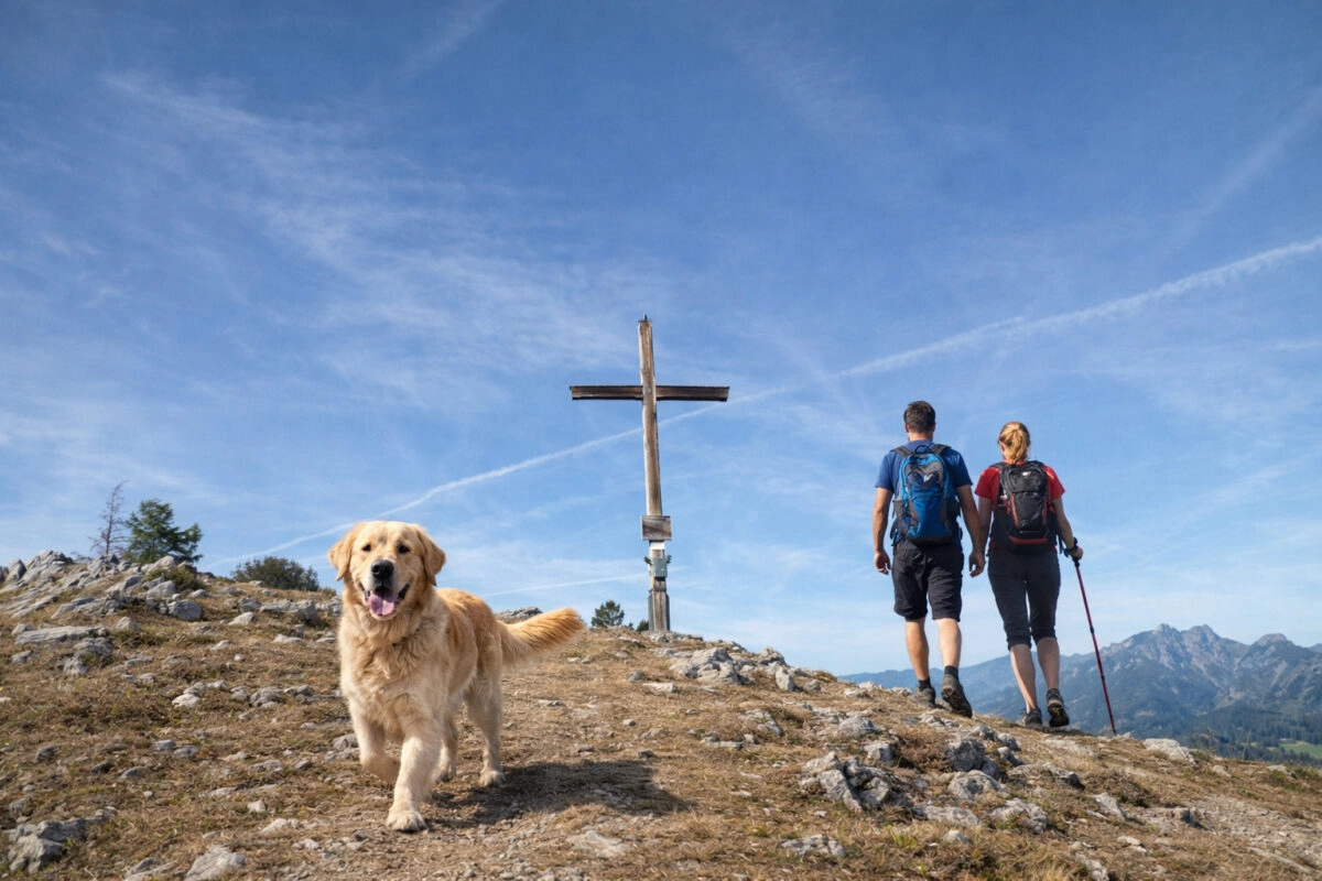 Wanderurlaub mit Hund in Thiersee - Schönfeldalm in Tirol
