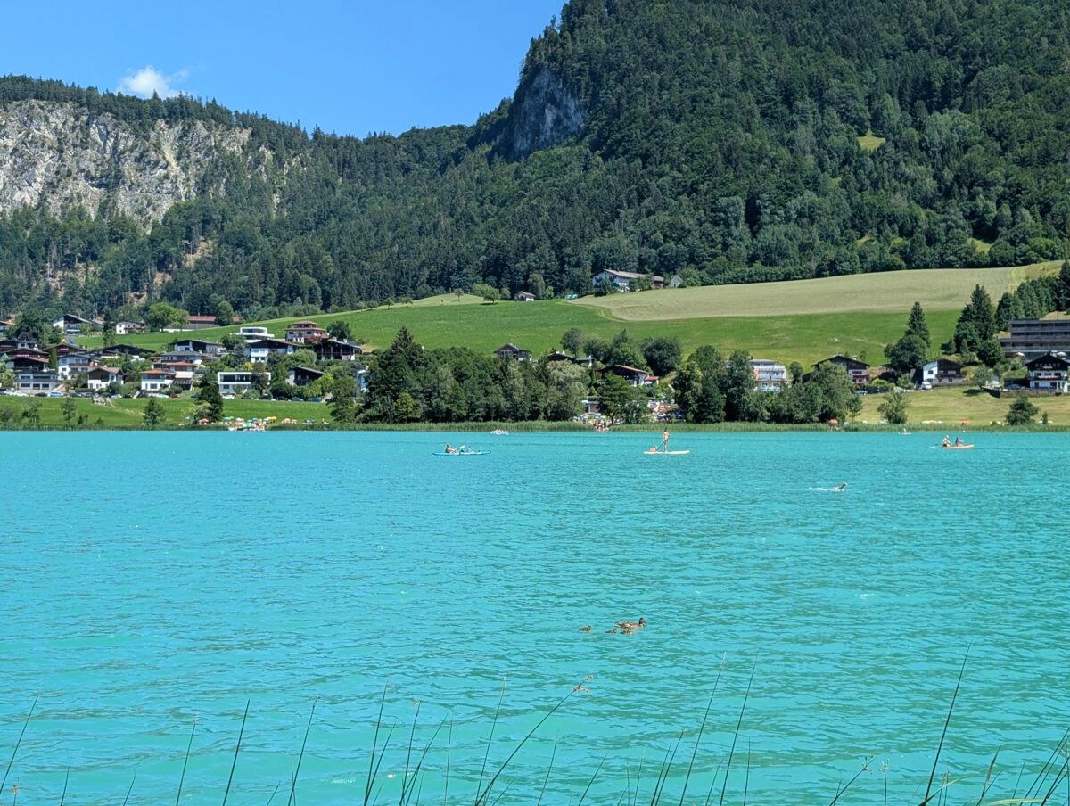 Badespaß am Thiersee